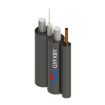 Łatwy-do-zdejmowania, płaski, lekki-zewnętrzny kabel światłowodowy